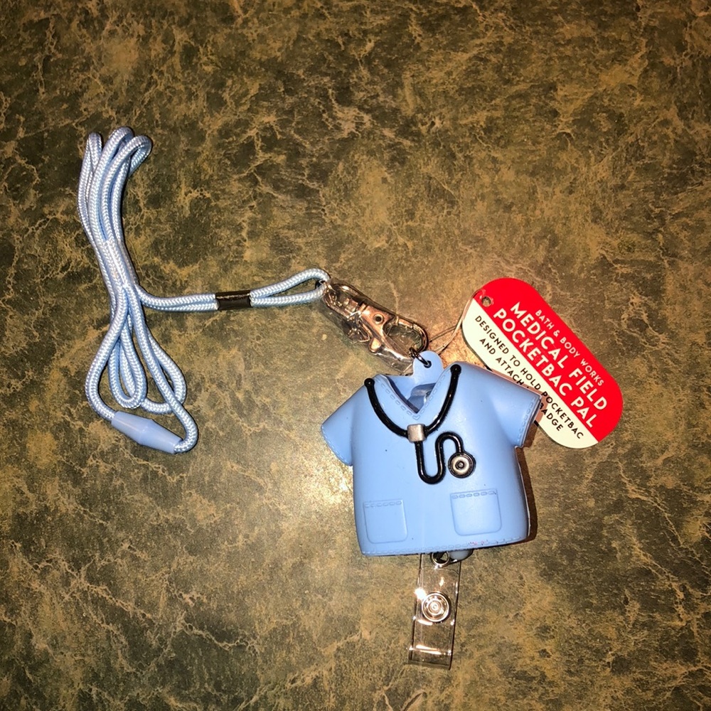 Hand Sanitizer Holder/Badge Holder